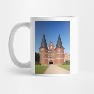 Holsten Gate, Luebeck, Schleswig-Holstein, Germany, Europe Mug